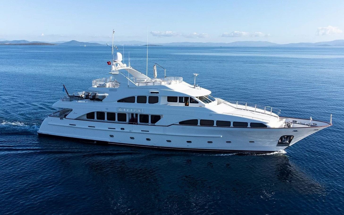 Benetti Gallus yacht in Dubai