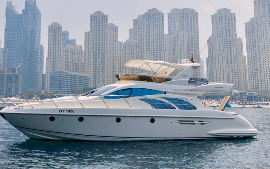 Azimut Monica yacht in Dubai