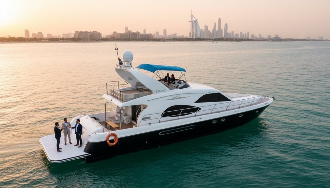 Corporate Yacht Charters for Business Events in Dubai